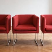 Set of 3 Solo armchairs, B&B Italia
