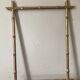 Golden bamboo frame with gold leaf