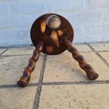 Tripod wooden stool