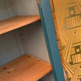 Art Deco glass Parisian wardrobe