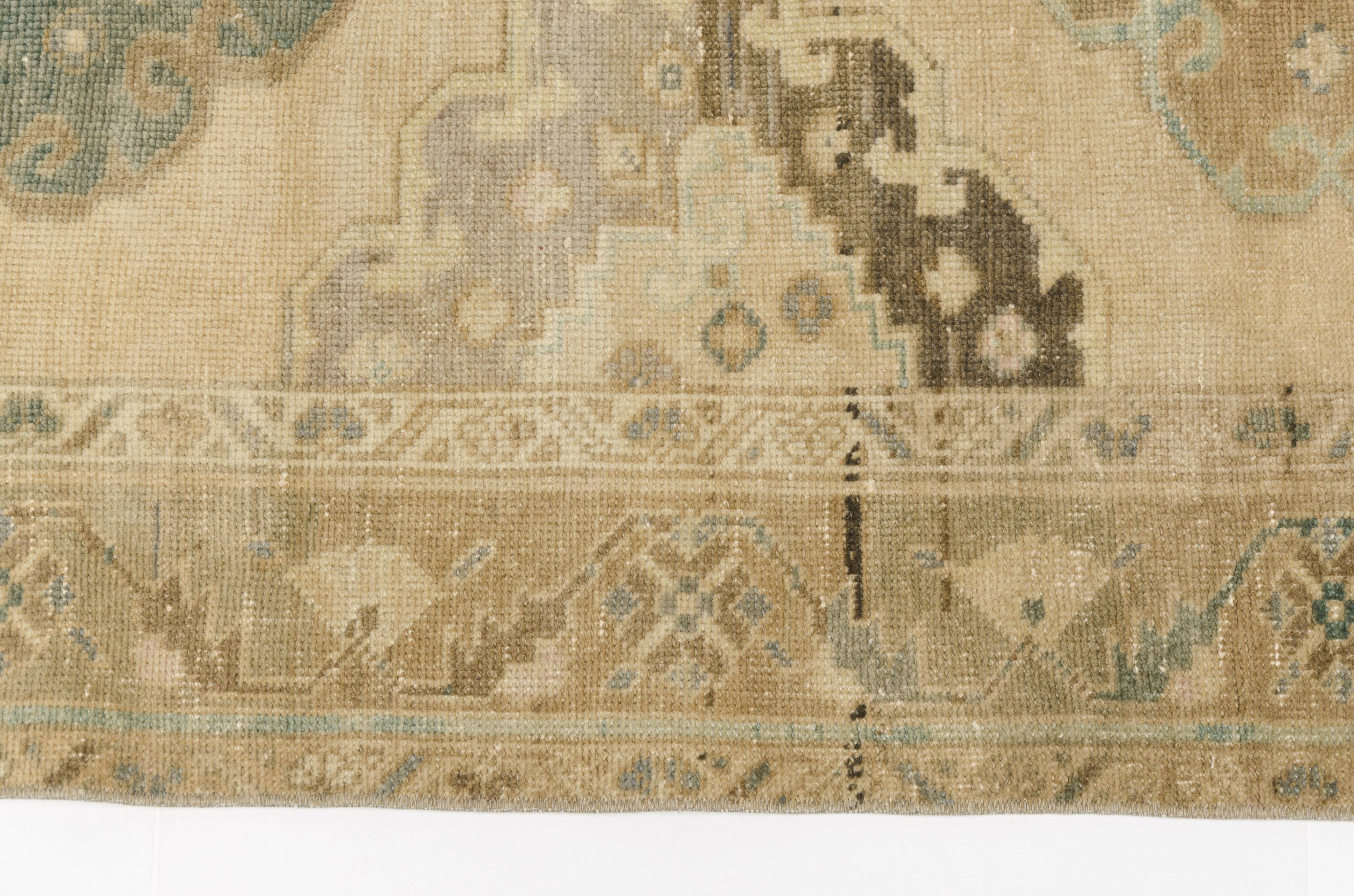 Tapis décoratif vintage anatolien
