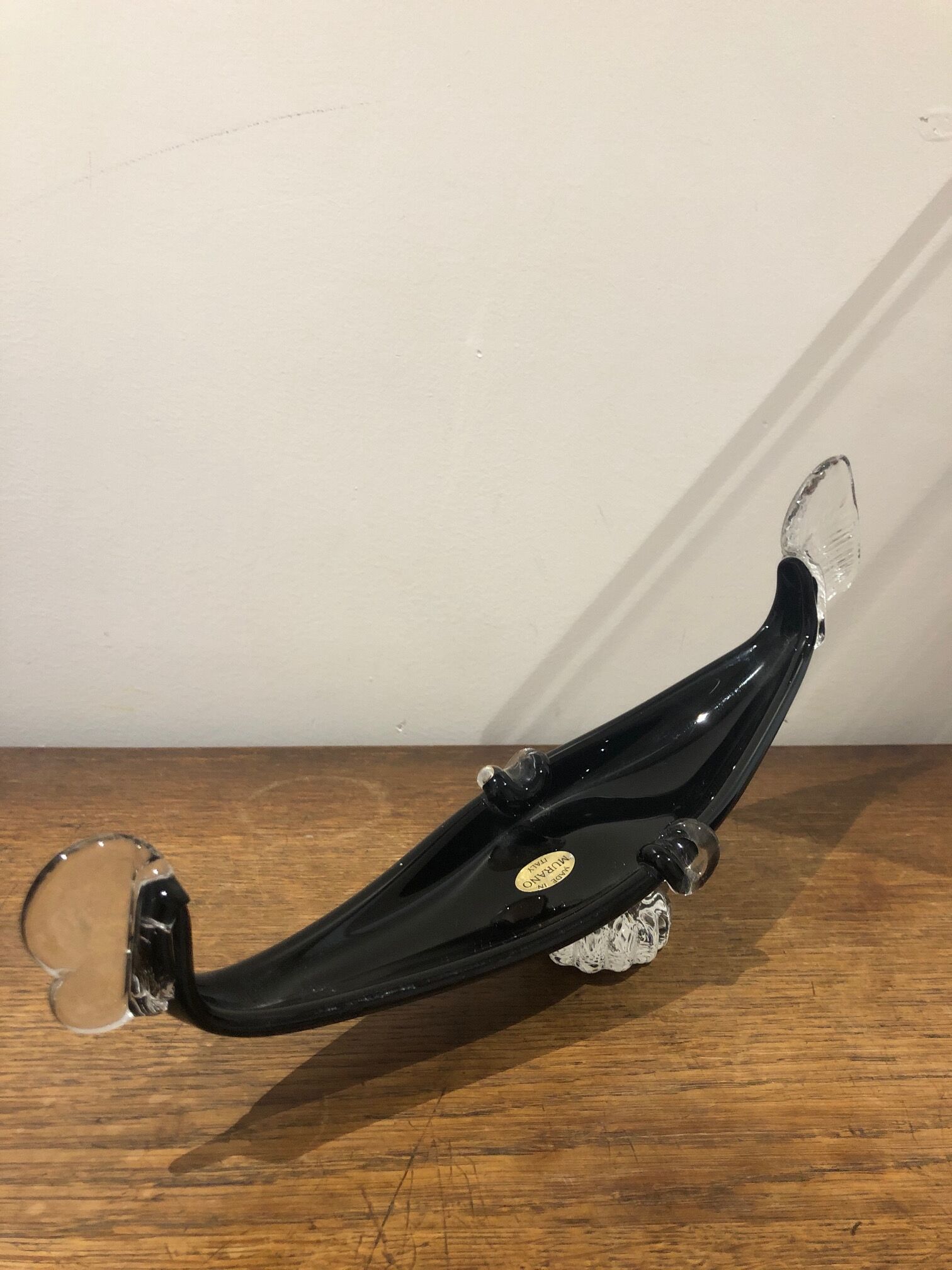 Murano gondola ashtray