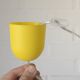 Set of 3 vintage Pop Art pendant lights 1970 Retro hanging bar lamps