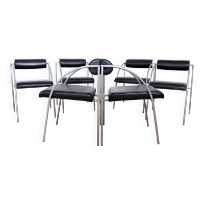 Set de 6 Chaises Vienna de Rodney Kinsman pour Bieffeplast