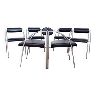 Set de 6 Chaises Vienna de Rodney Kinsman pour Bieffeplast