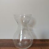 Vintage glass bulb vase