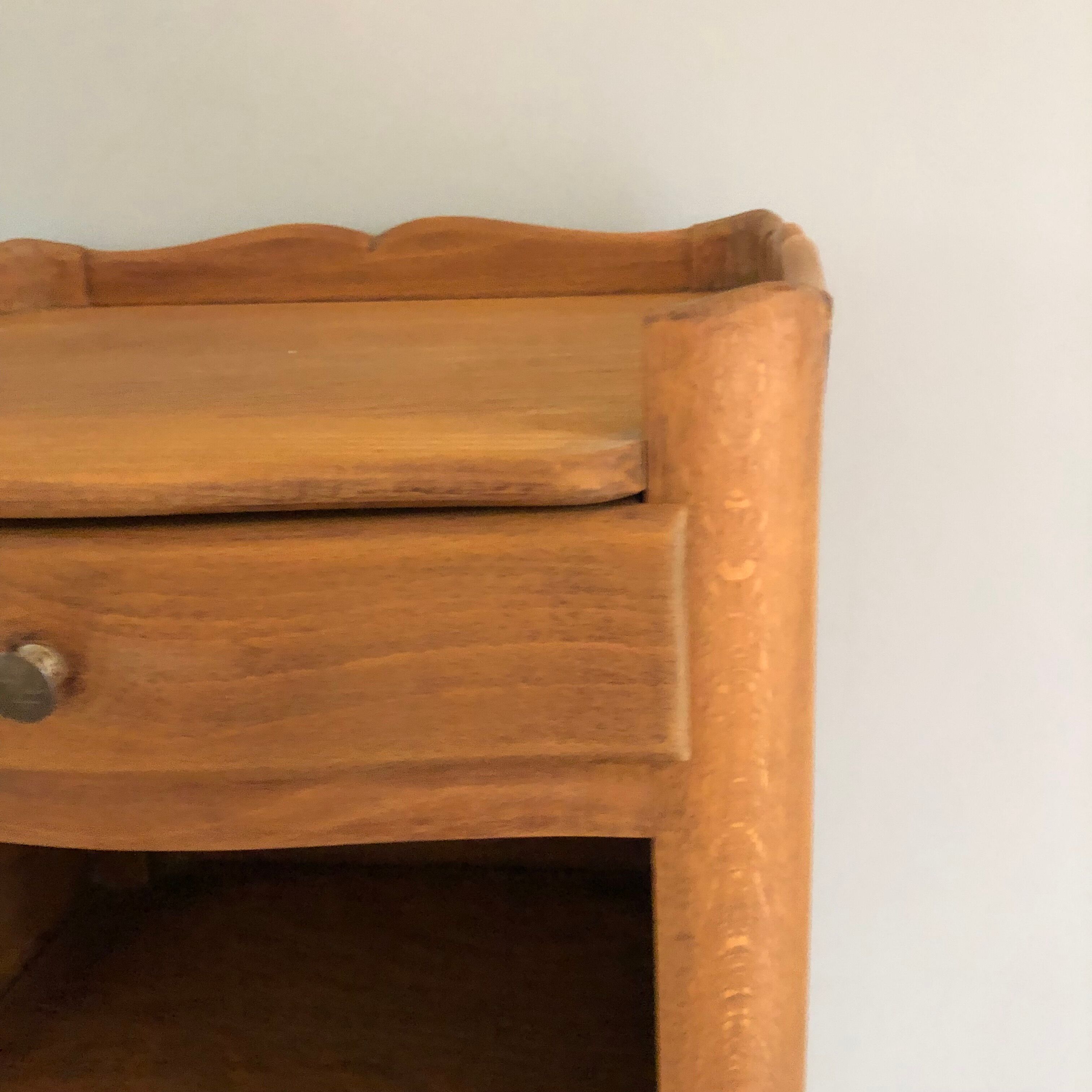 Louis XV style bedside in cherry