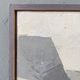Mid-century modern swedish "alabaster", abstract framed oil painting