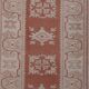 Vintage Turkish hallway rug 90x293 cm