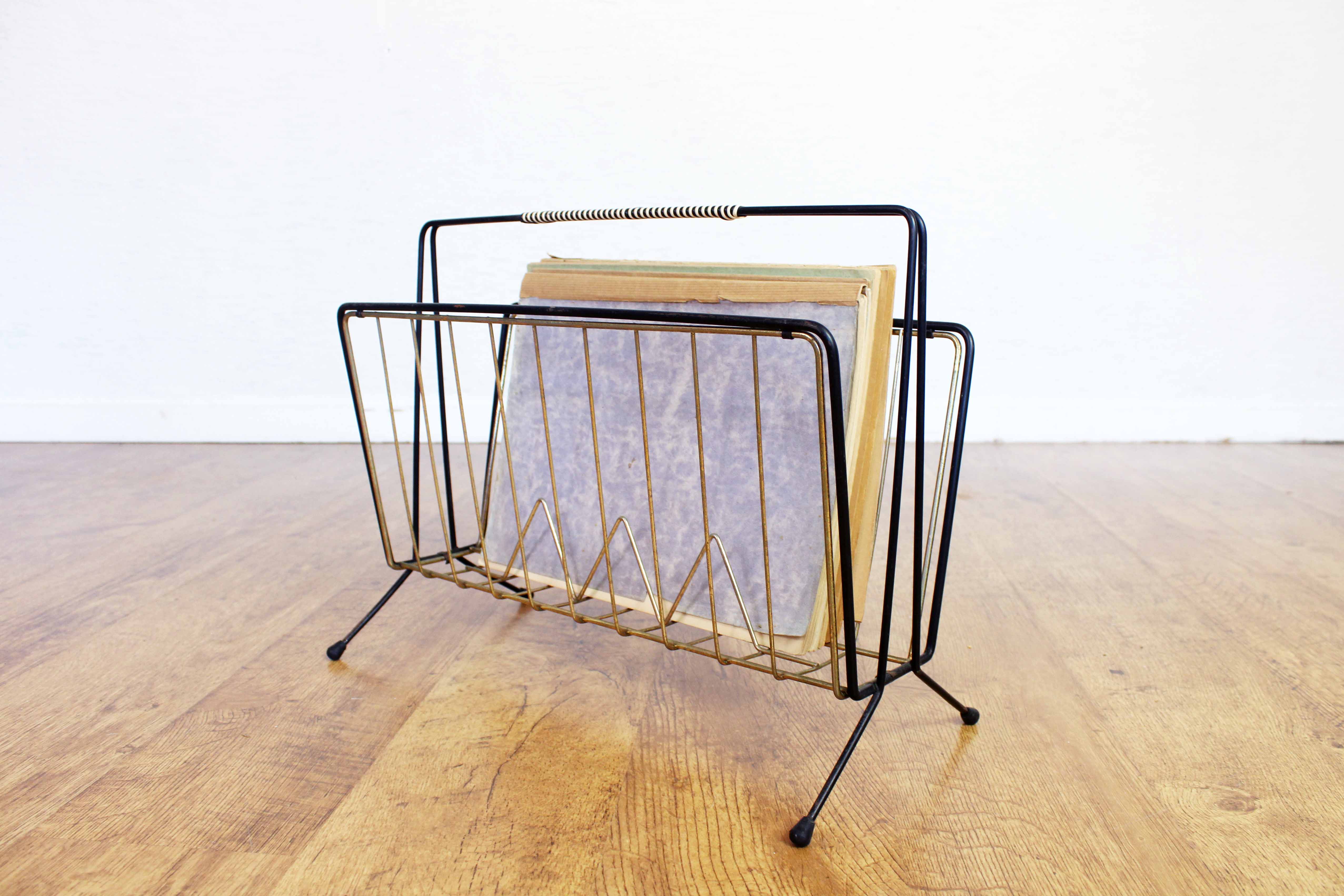 Vintage magazine holder
