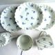 3 coffee cups and 3 Limoges fine porcelain saucers by Haviland
