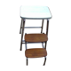 Stepladder in formica, 60s