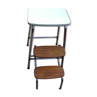 Stepladder in formica, 60s
