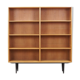 Ash bookcase, Danish design, 1960s, designer: Børge Mogensen