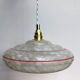 Vintage lampshade suspension and porcelain rosette