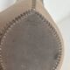 Vintage 1950s taupe suede cigarette case Longchamp - 25 x 14 cm