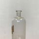 Large bottle pharmacy white glass