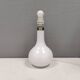 Helios table lamp, teardrop shaped, made of white opal glass. 1986 Denmark