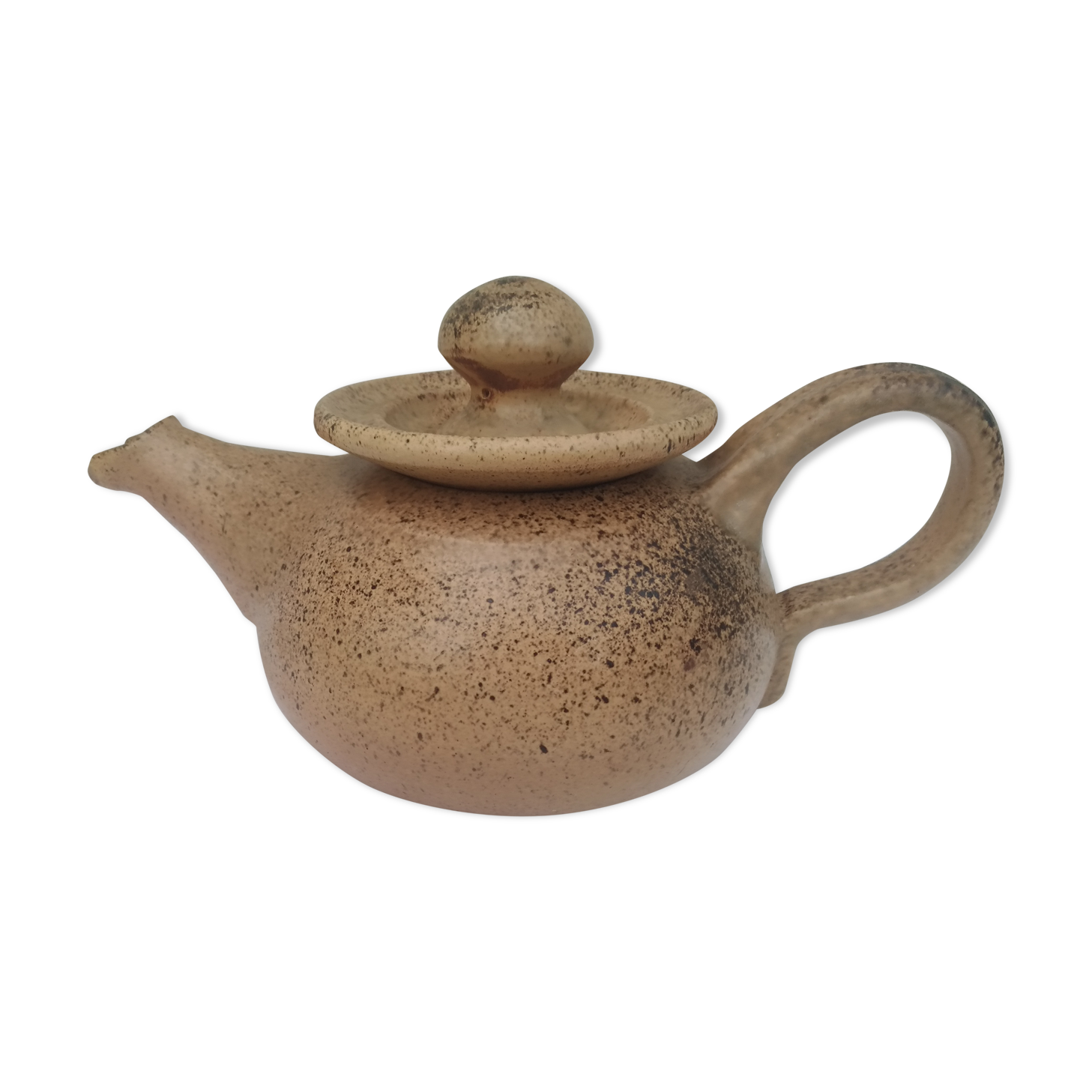 Terracotta teapot