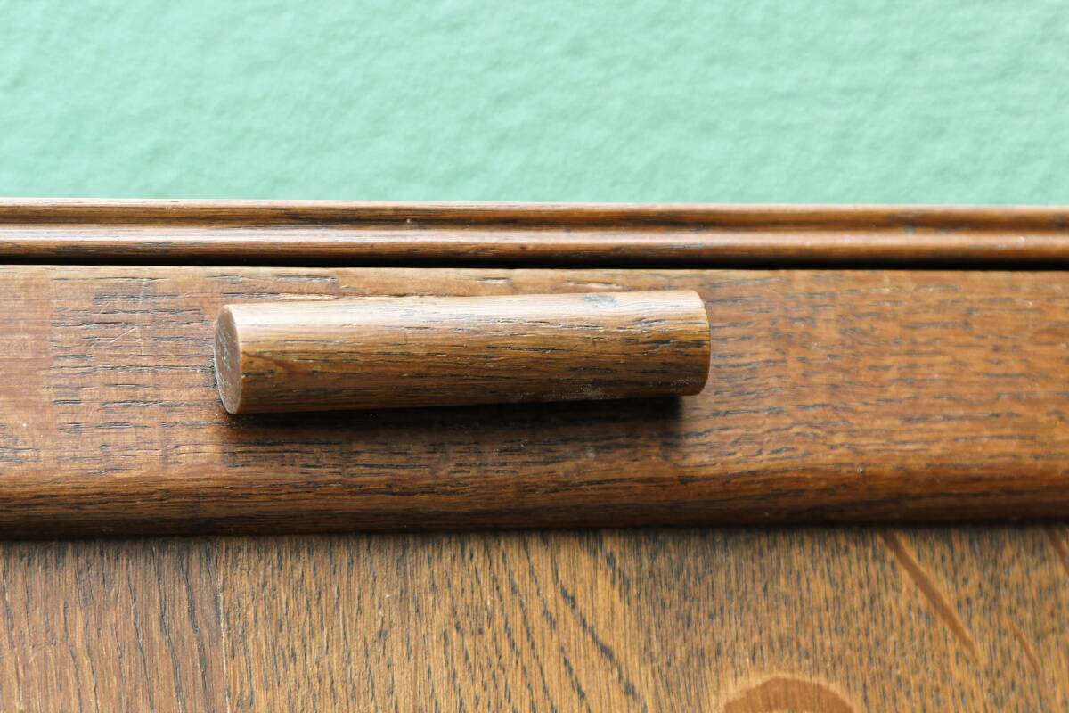 Oak secretary desk from the 1950s, reconstruction period