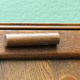Oak secretary desk from the 1950s, reconstruction period
