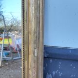 Mirror 19th , Wood and gilded stuk