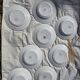 Lot of 4+4 vintage Ceranord St Amand "Roubaix" plates in perfect condition.