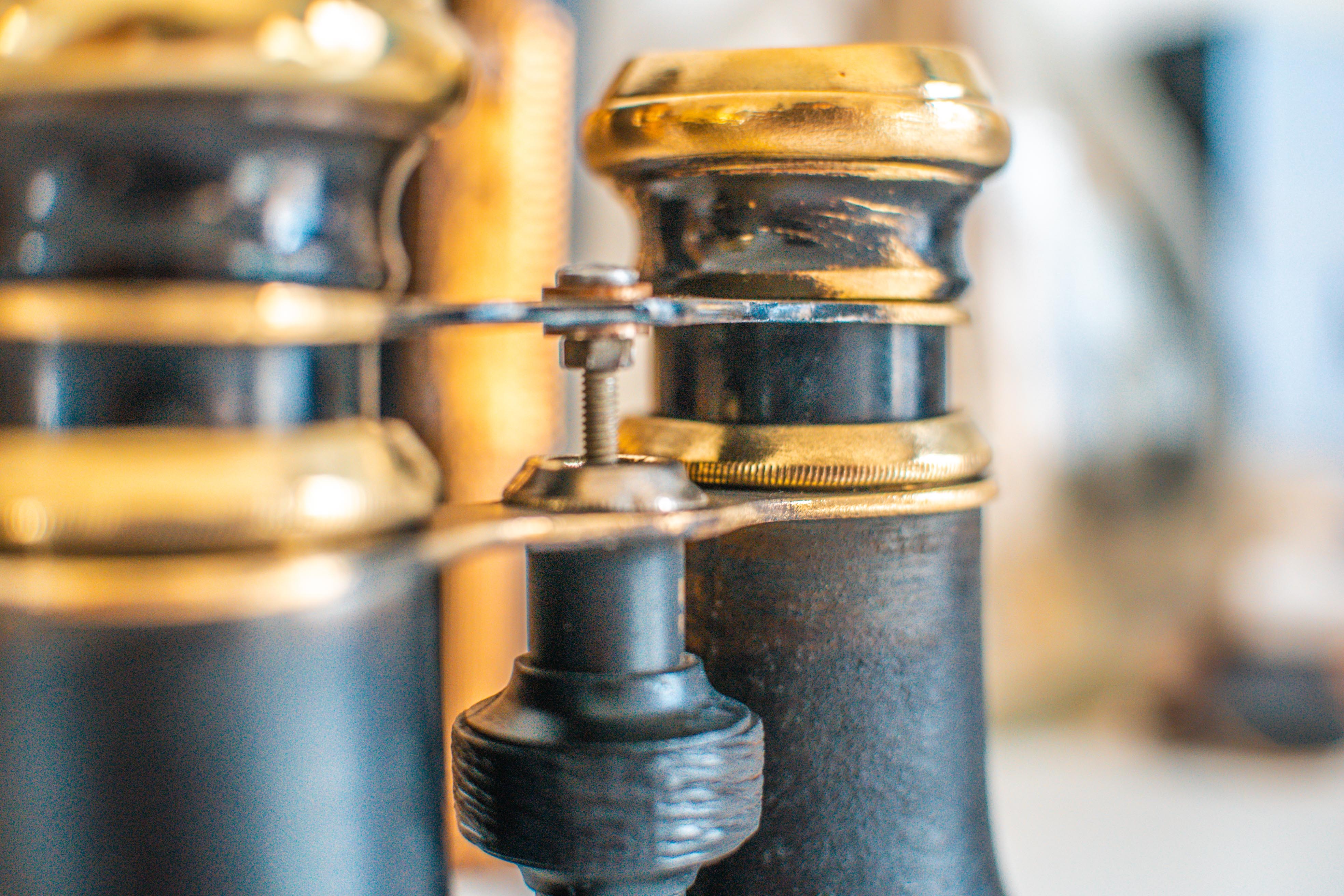 Pair of antique theater binoculars