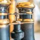Pair of antique theater binoculars