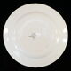 6 assiettes plates en faience de digoin sarreguemines petite fleur bleu