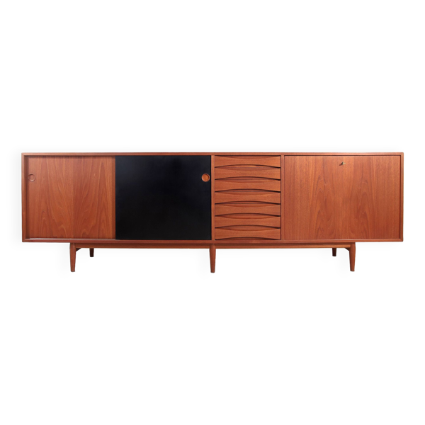 Teck enfilade Arne Vodder Modèle 29 pour Sibast, Danemark 1950