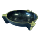 Cendrier des années 50 - en bronze et laiton - vintage