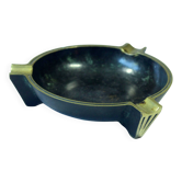 Ashtray from the 1950s - made of bronze and brass - vintage