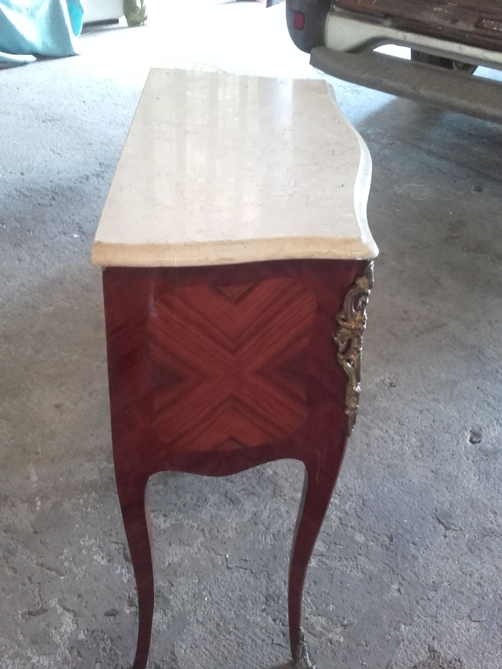 Louis XV beside table