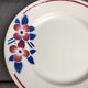 6 flat plates of St Amand