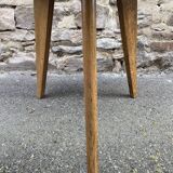Vintage Art Deco design 50s gueridon coffee table Scandinavian tripod base