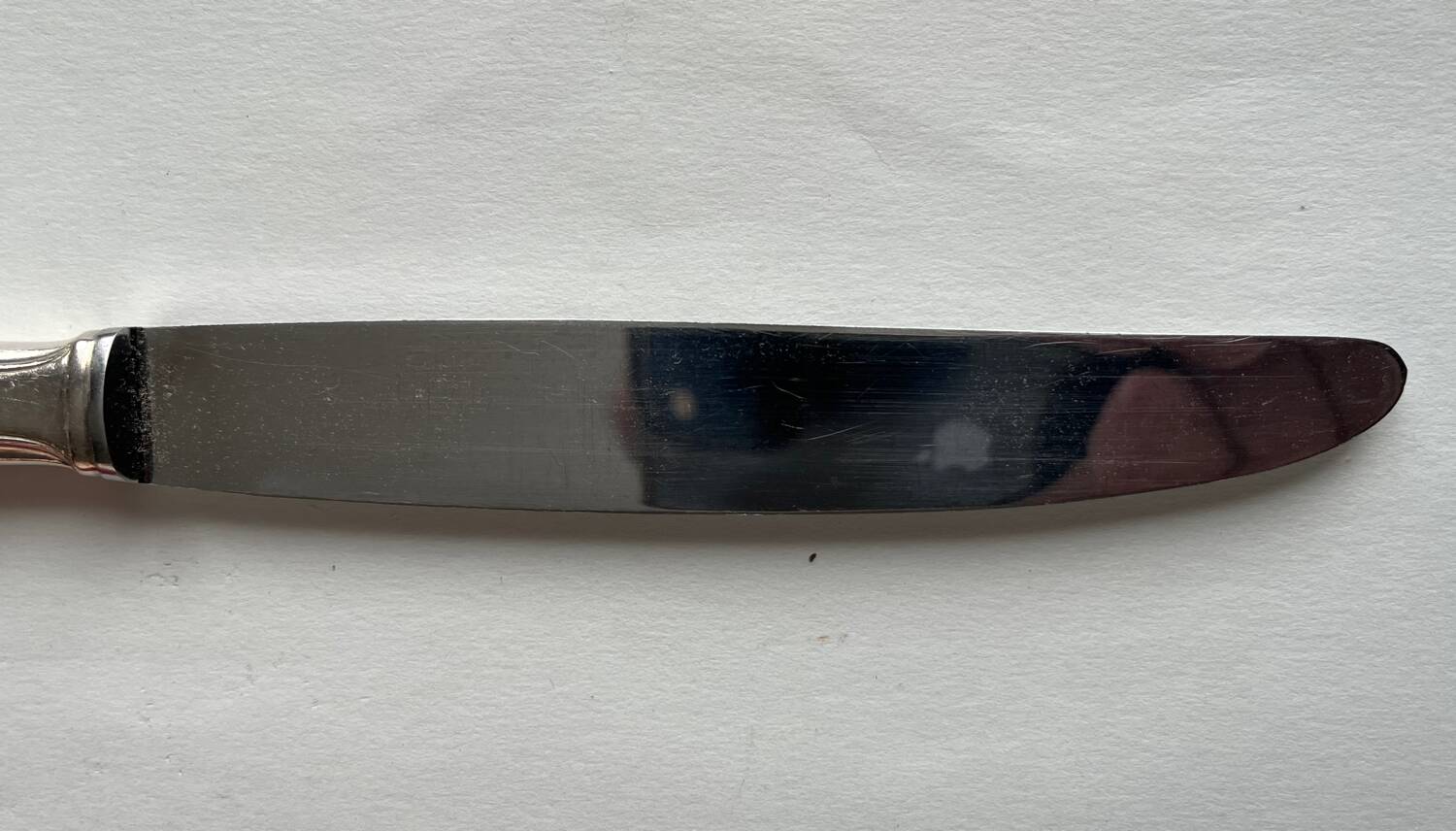 11 silver metal knives