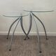 Duo de tables gigognes pied tripode