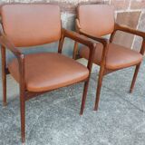 Pair of Scandinavian armchairs