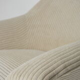 Ivory square shell chair