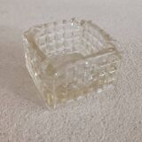 Molded glass ashtray