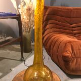 Vase vintage jaune