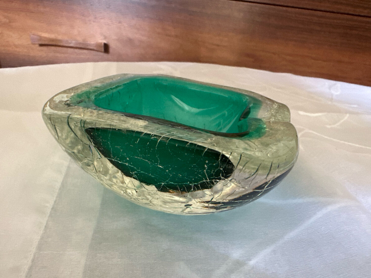 Vintage Murano Glass Ashtray