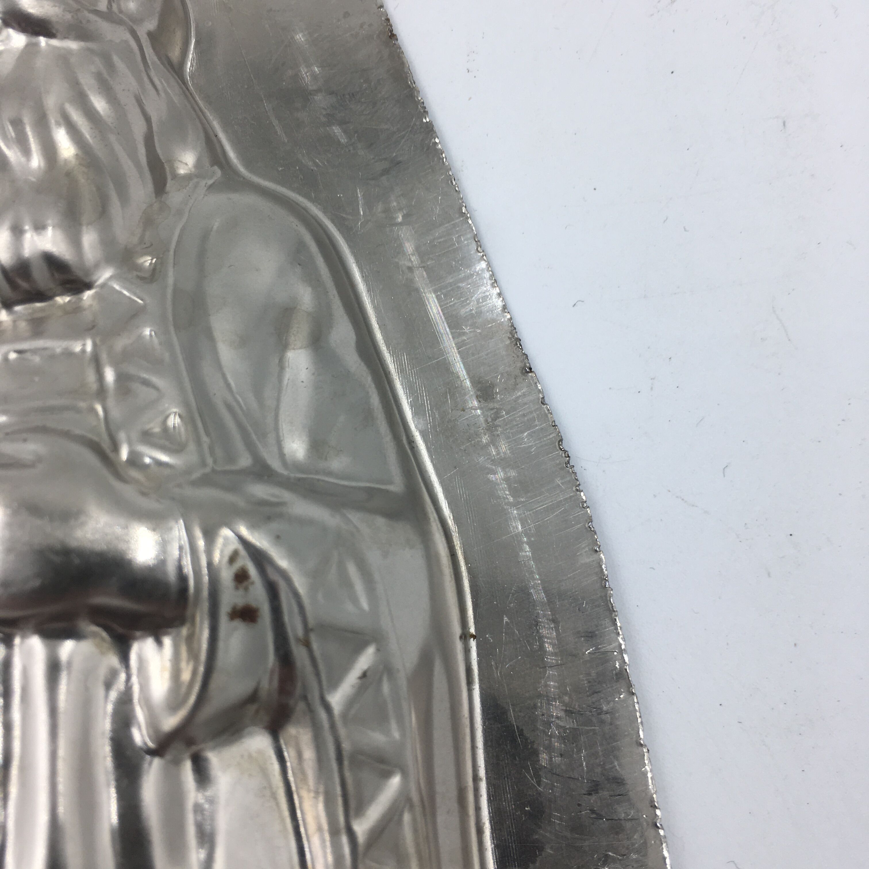 Chocolate mold of St. Nicholas