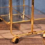 Metal-glass trolley 1970s
