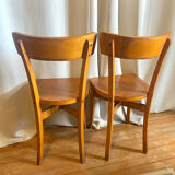 Pair of 1960s bistro chairs