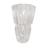 Vase en cristal taillé St Louis