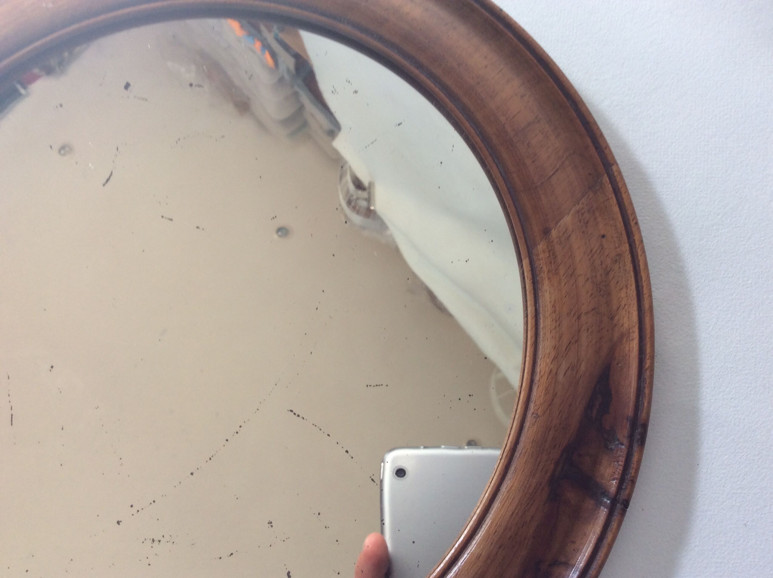 19th Mirror  - 25 x 25