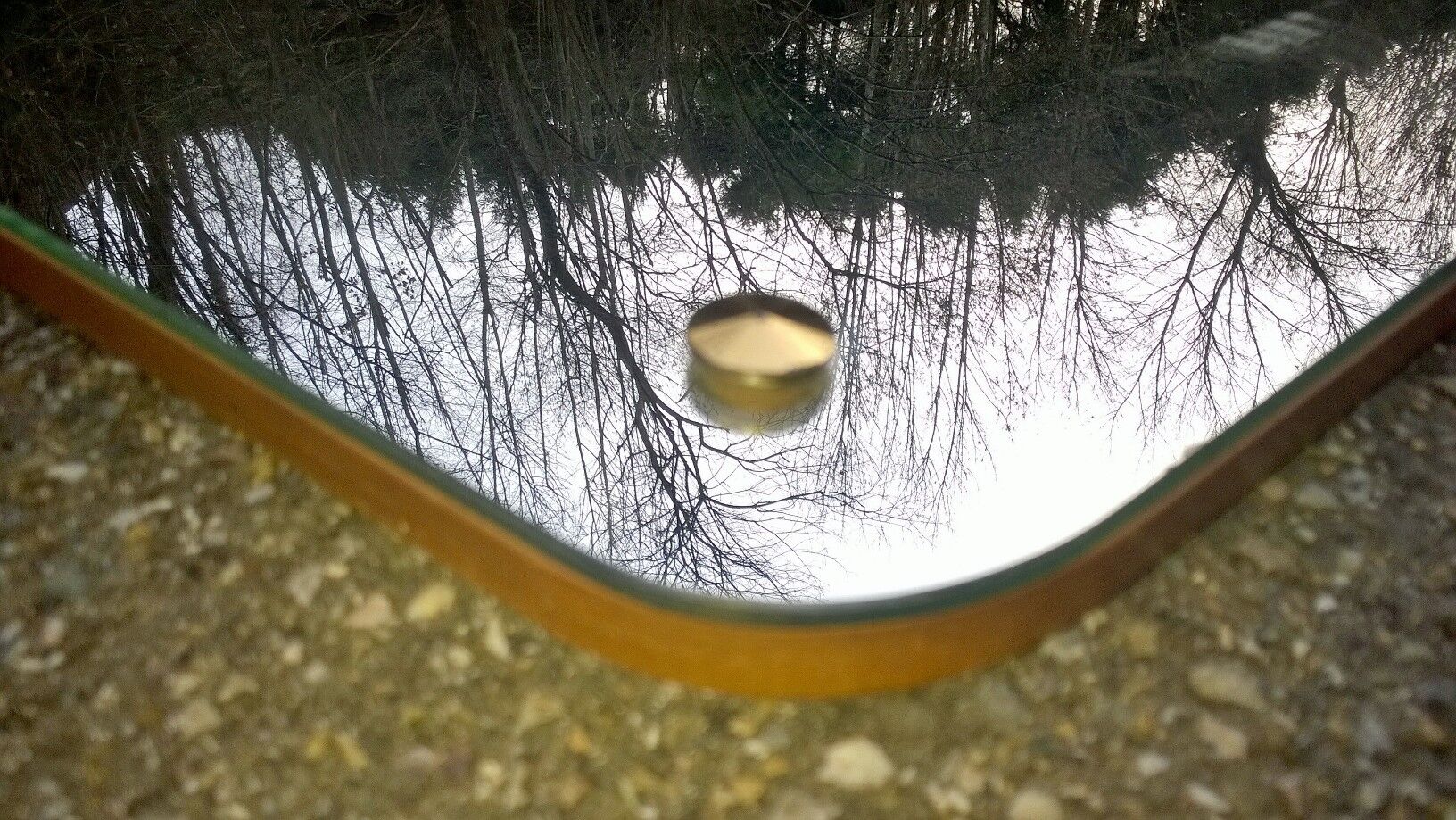 Asymmetrical mirror 1960 by Verralux