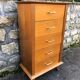 Vintage chiffonier chest of drawers 1950
